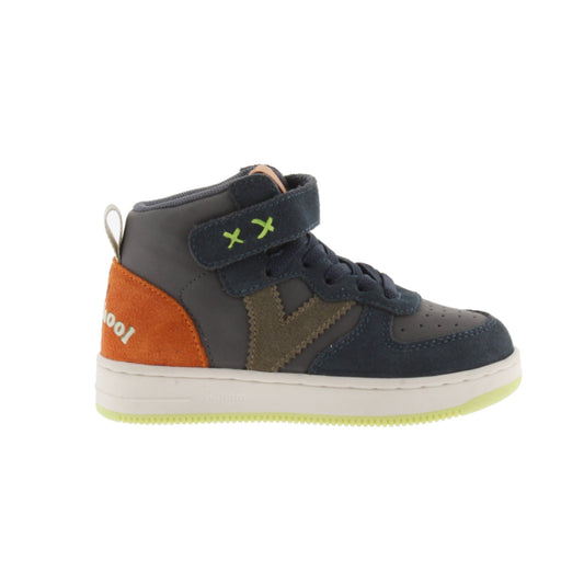 Victoria TIME LEATHER EFFECT ANTHRACITE SUEDE 