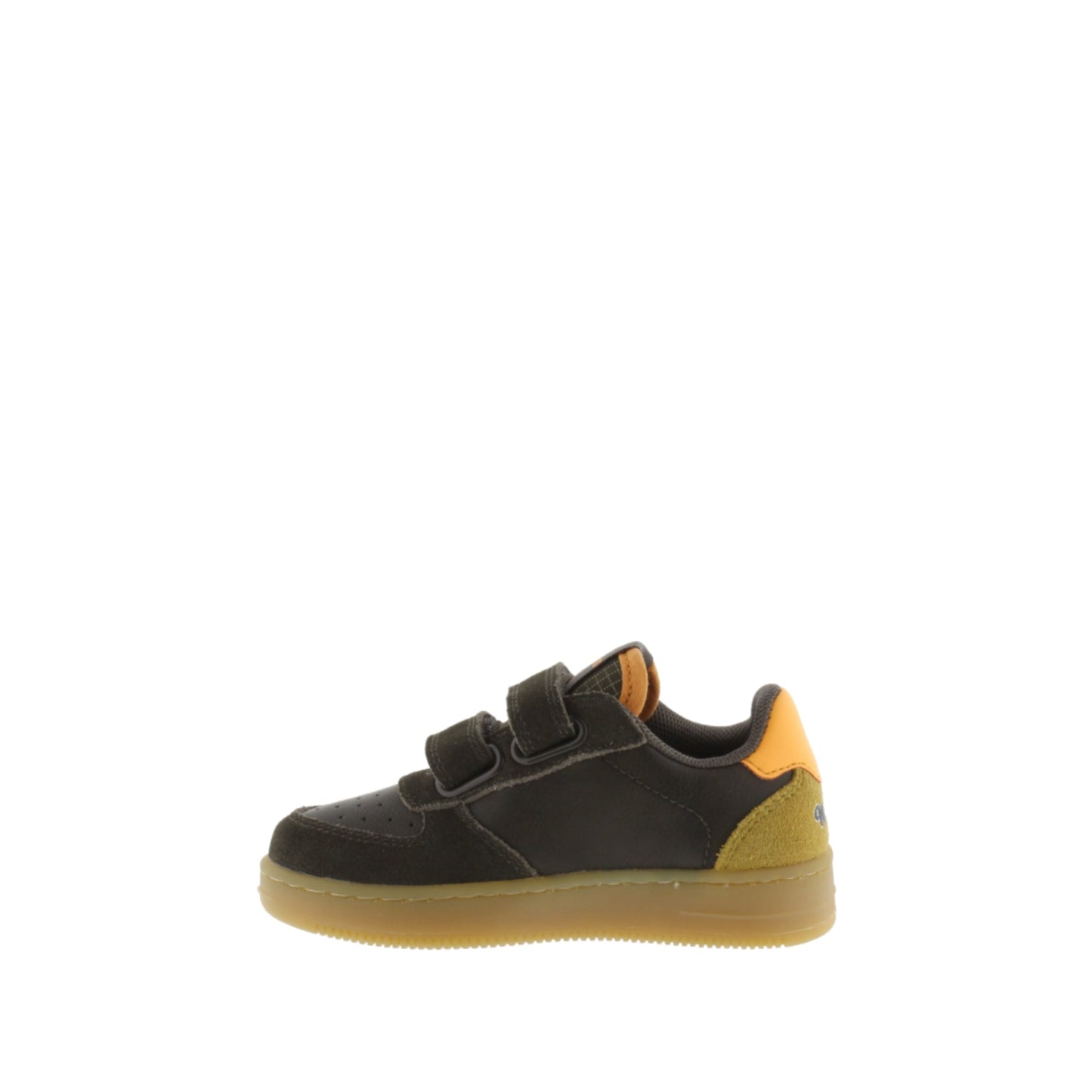 Victoria TIME LEATHER EFFECT STRIPS &amp; KHAKI SUEDE 