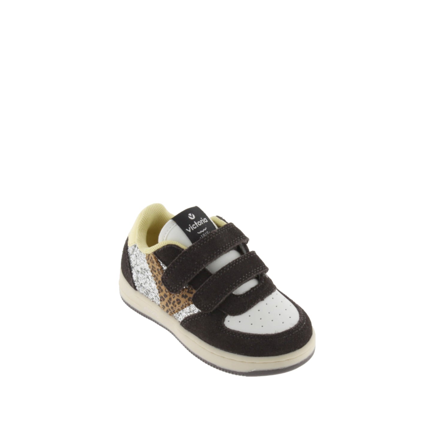 Victoria TIME GLITTER &amp; ANTHRACITE SUEDE STRIPS 