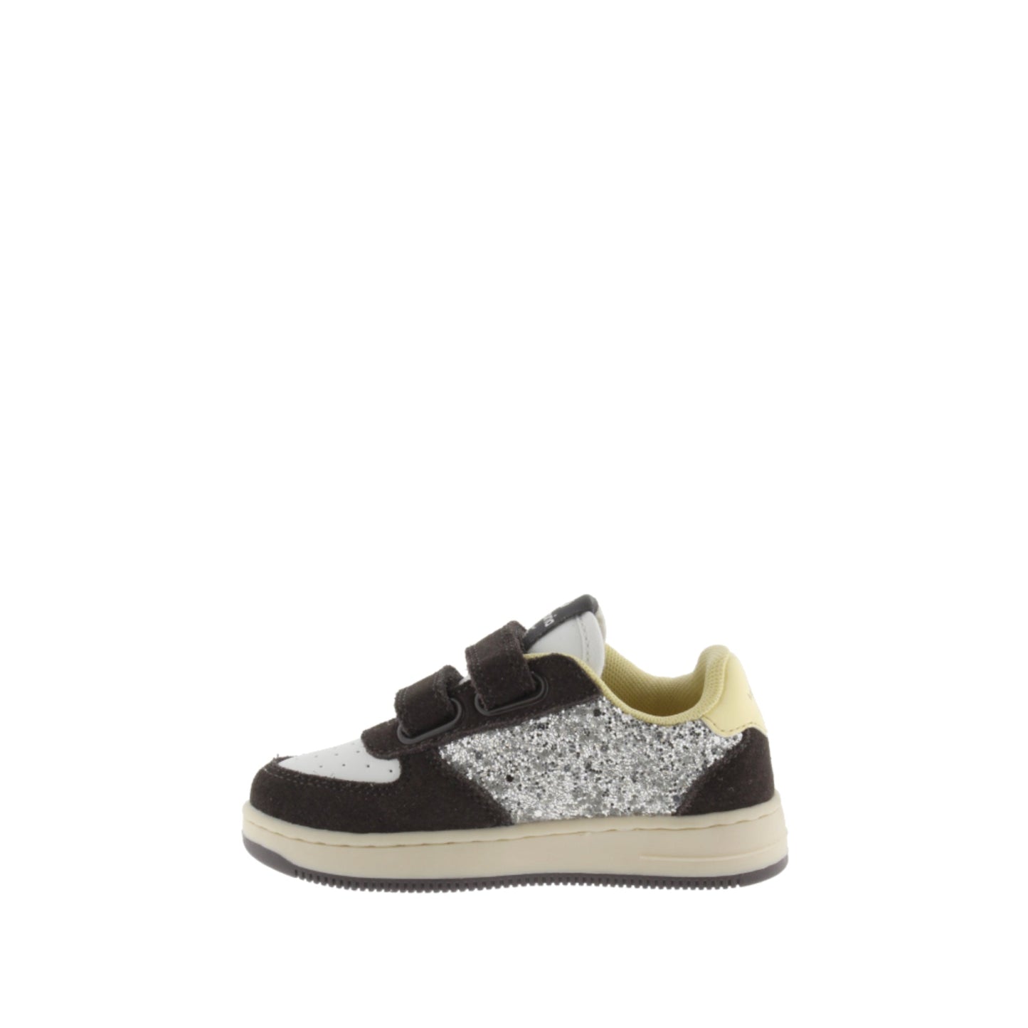 Victoria TIME GLITTER &amp; ANTHRACITE SUEDE STRIPS 