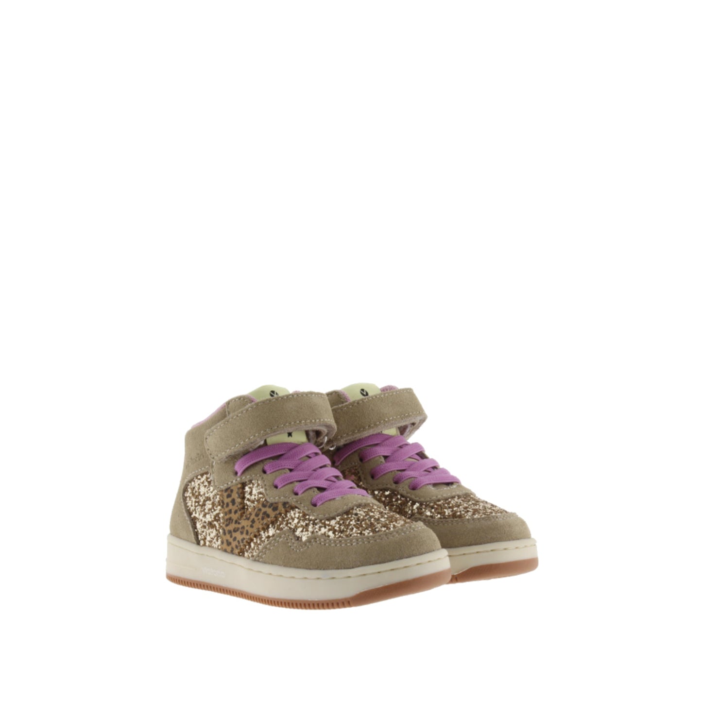 Bottines en daim beige Victoria Tiempo 