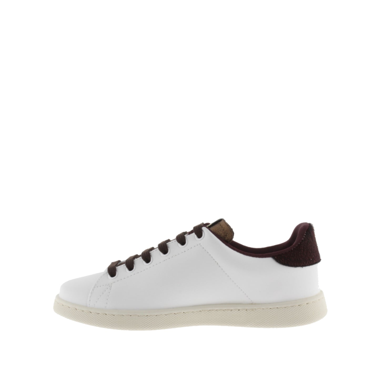 Victoria TENIS EFECTO PIEL & ANIMAL PRINT BURDEOS