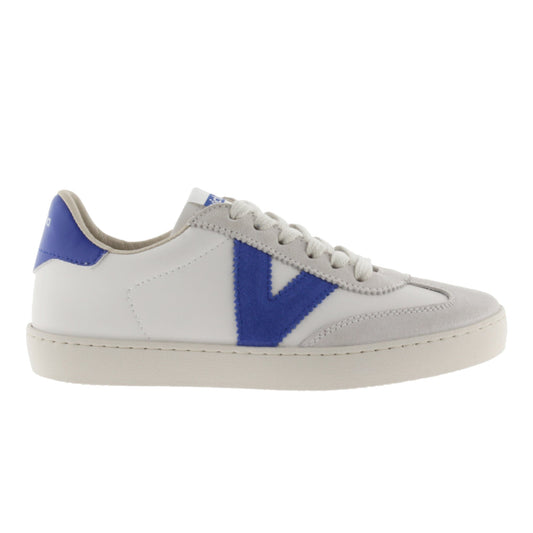 Victoria Berlin Cycliste Effet Cuir &amp; Cuir Fendu Royal