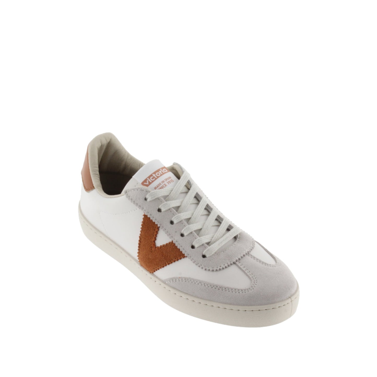 Victoria BERLIN CYCLISTE EFFET CUIR &amp; DAIM TUILE