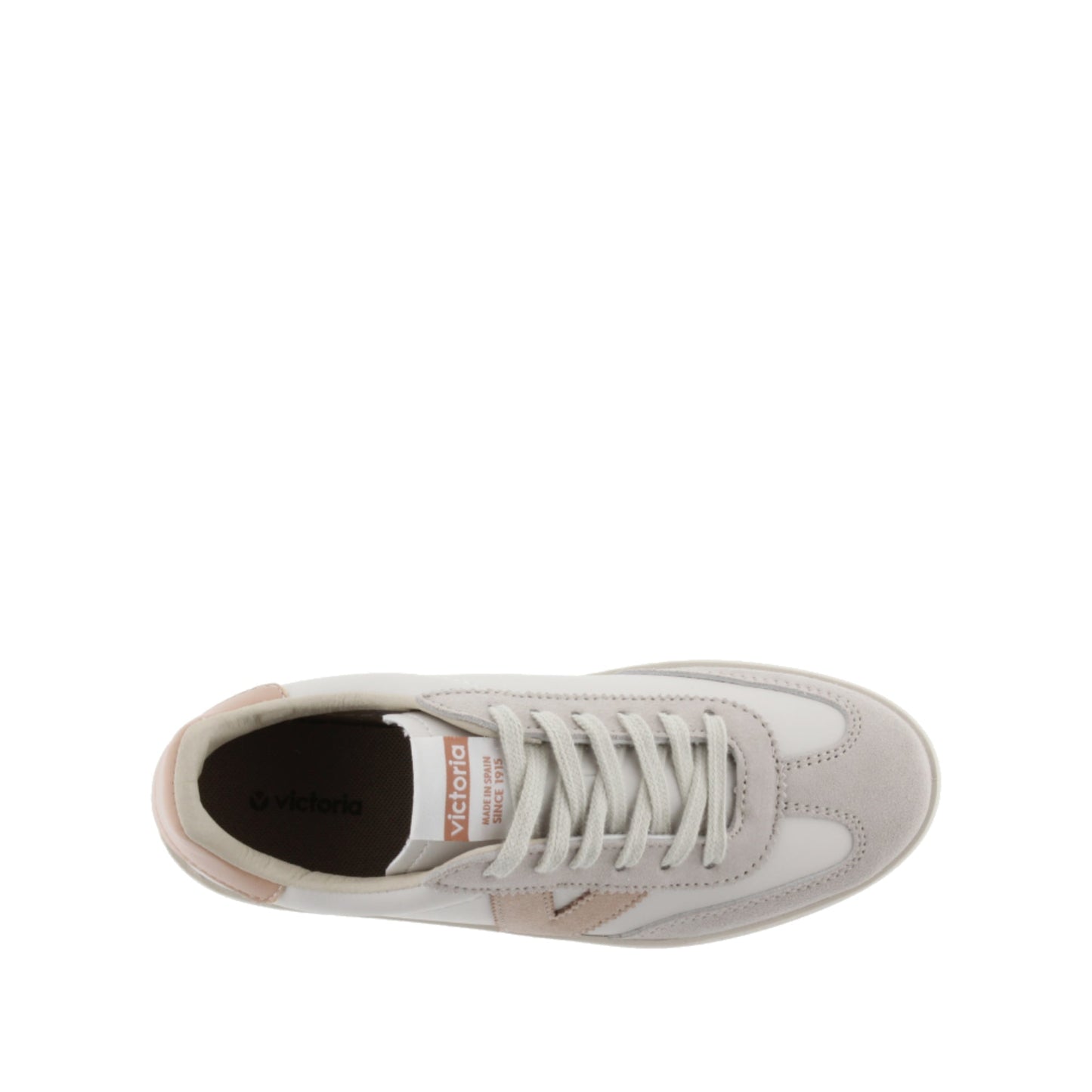 Victoria Berlin Cycliste Effet Cuir &amp; Daim Quartz