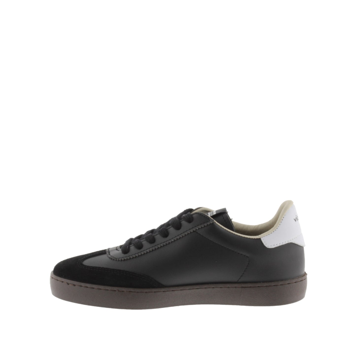 Victoria Berlin Cycliste Effet Cuir et Cuir Croûte Noir