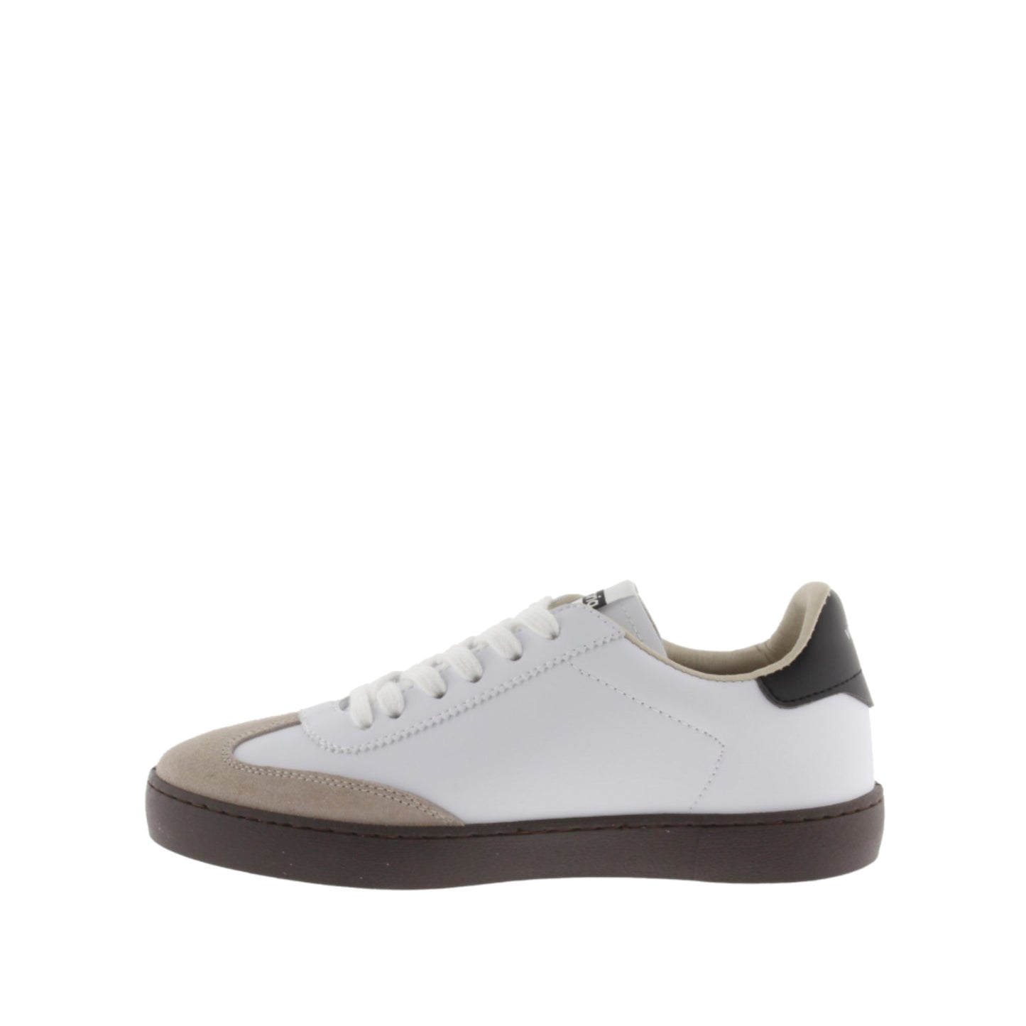 Victoria Berlin Cycliste Effet Cuir et Cuir Croûte Blanc