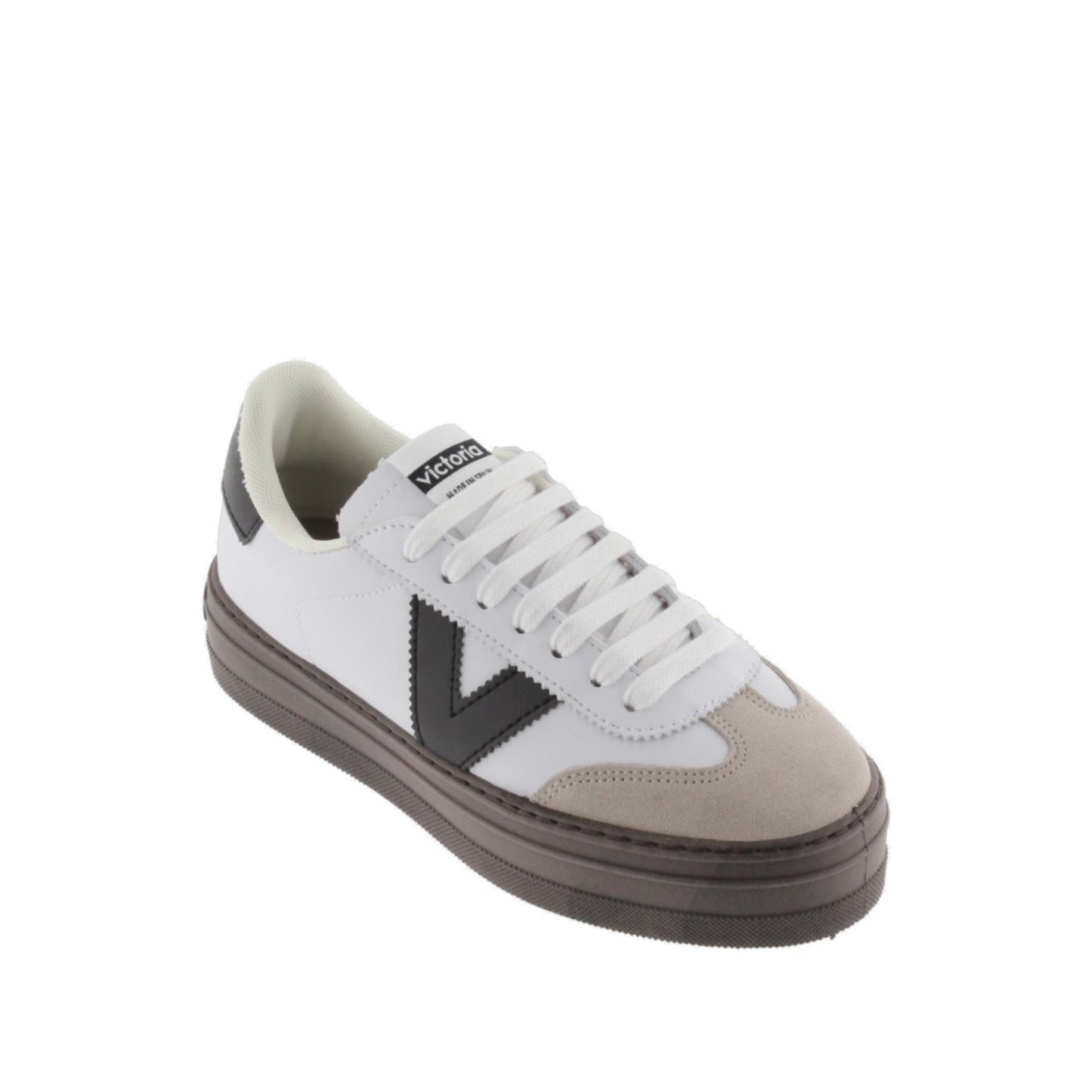 Victoria BARCELONA CYCLISTE BLANC EFFET CUIR