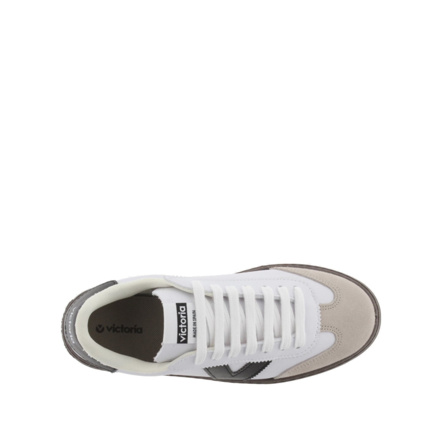 Victoria BARCELONA CYCLISTE BLANC EFFET CUIR