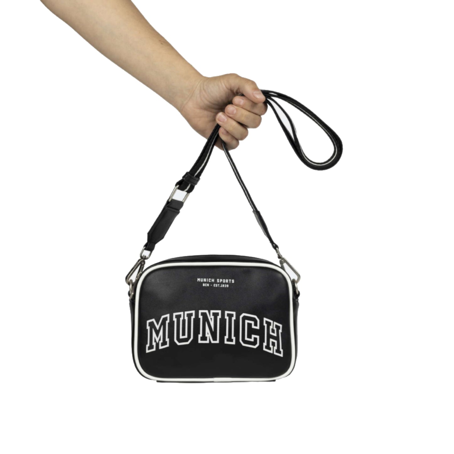 Munich 7113299 Court Crossbody Camera Black