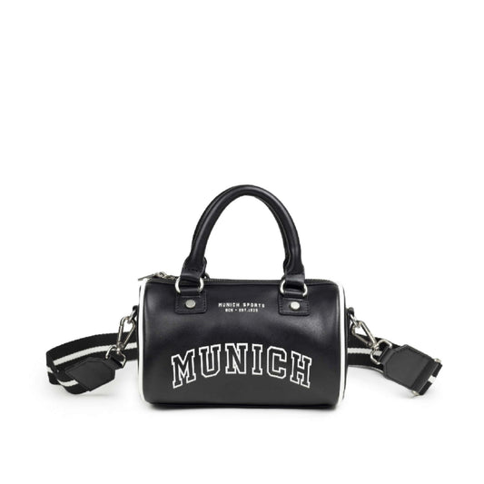 Munich 7113300 Court Crossbody Barrel Black