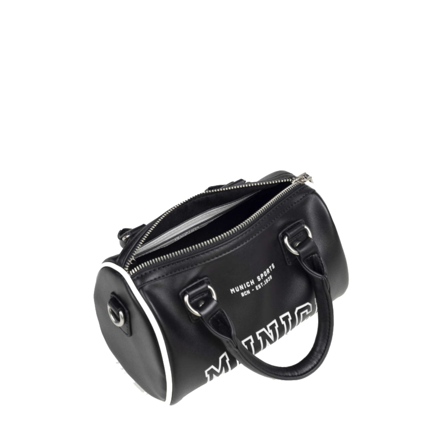 Munich 7113300 Court Crossbody Barrel Black