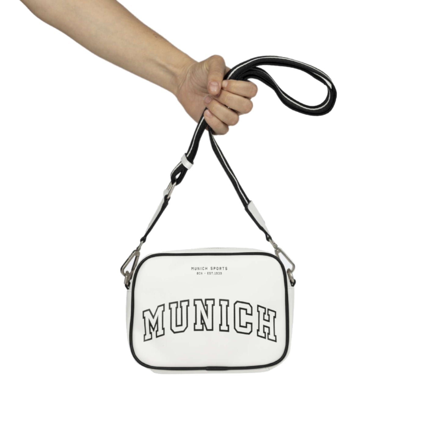Munich 7113303 Court Crossbody Camera White