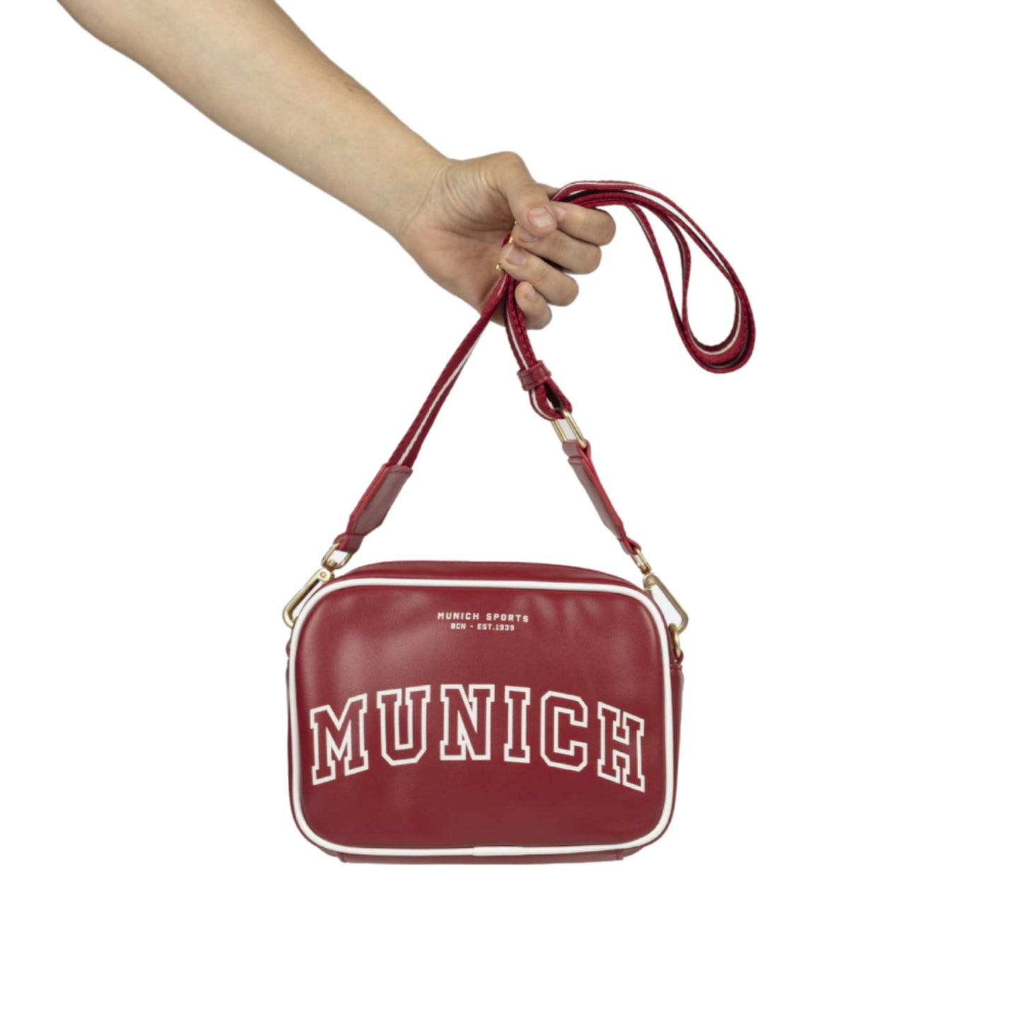 Munich 7113306 Court Crossbody Camera Red