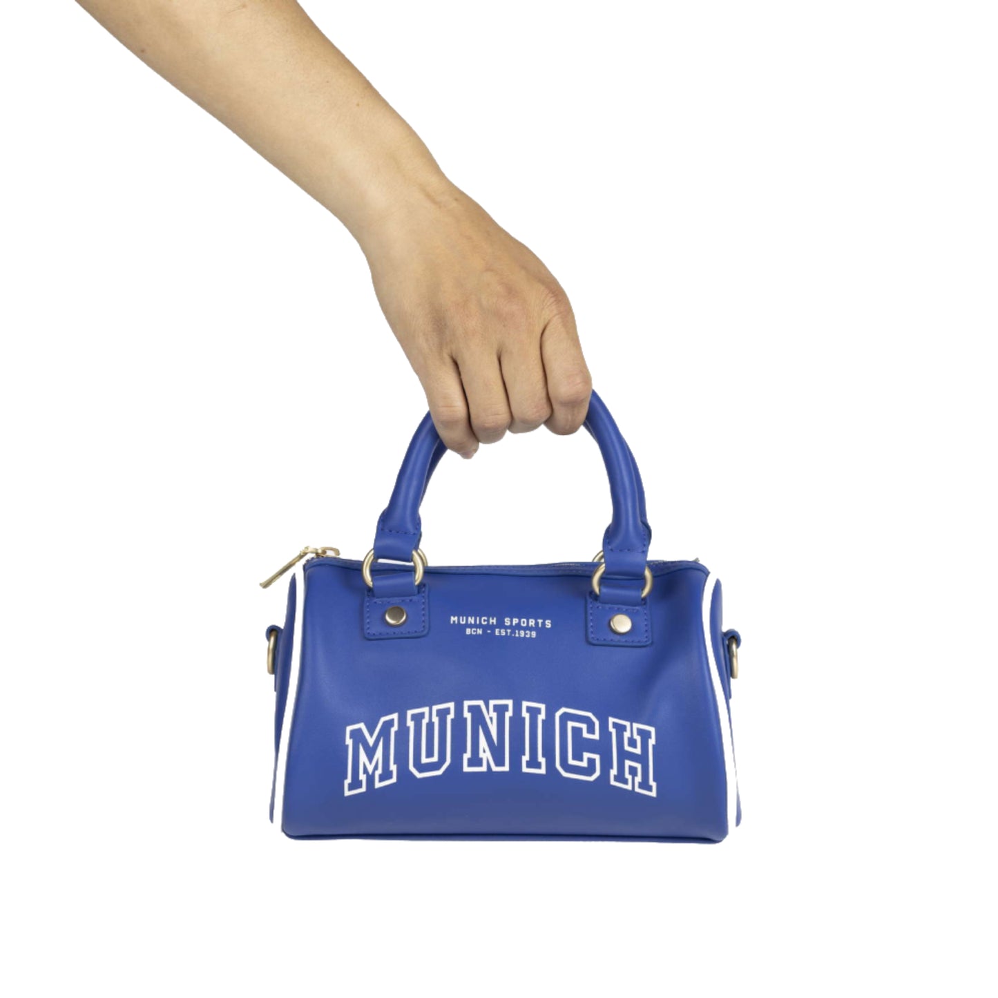 Munich 7113310 Court Crossbody Barrel Blue