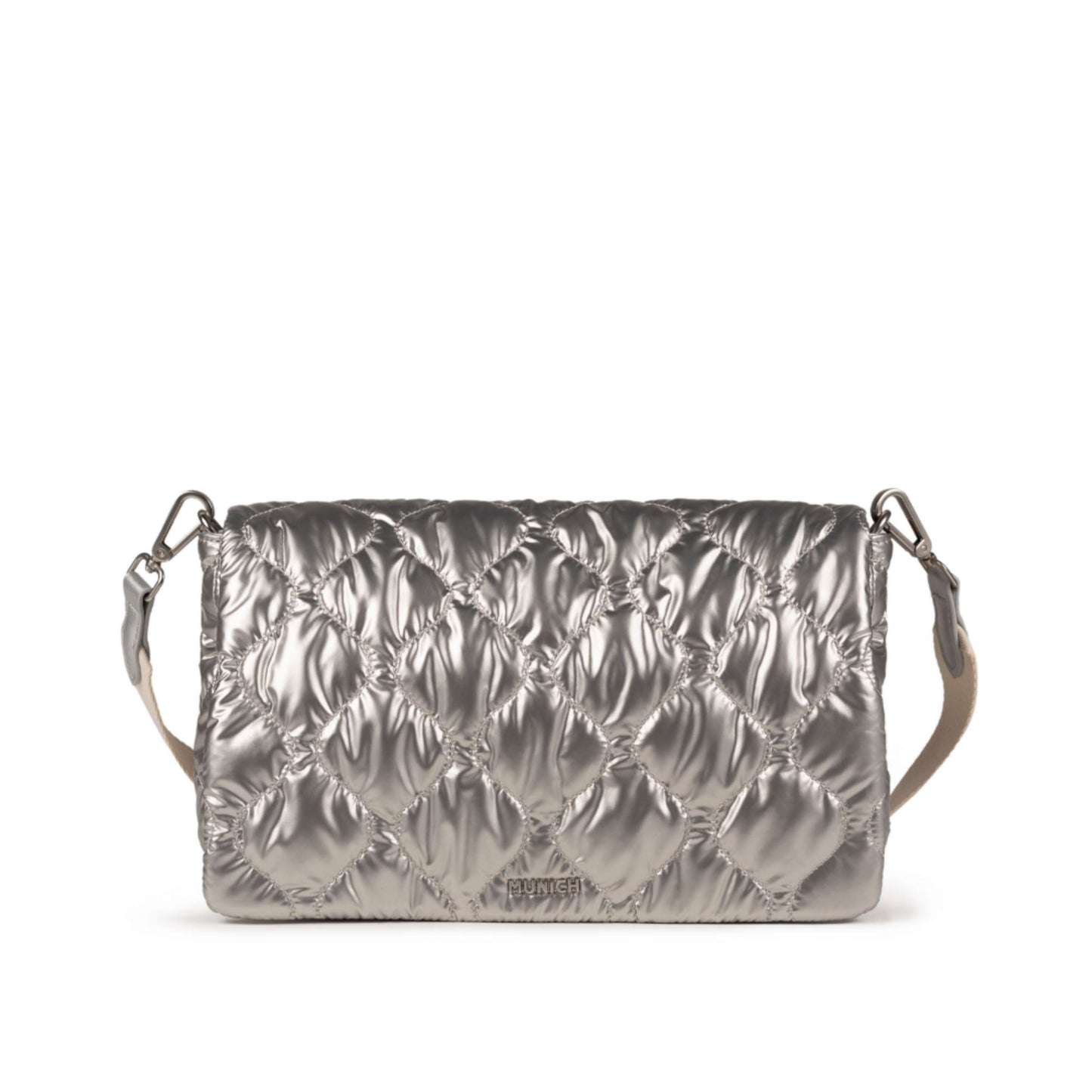 Munich 7113390 Cover Fw25 Crossbody Messenger Silver