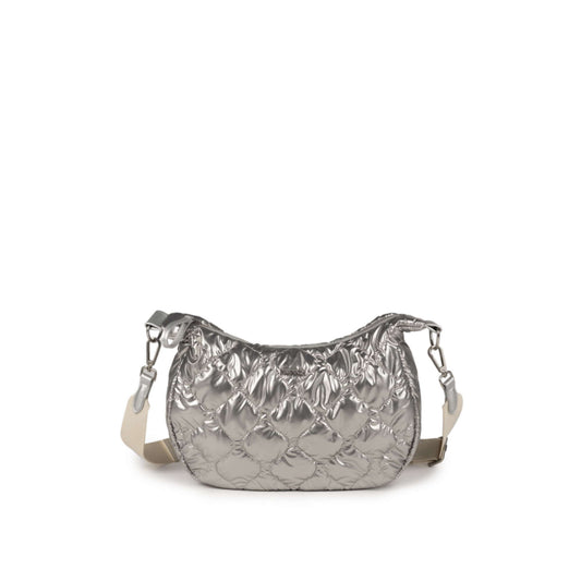 Munich 7113398 Cover Fw25 Crossbody Hobo Silver