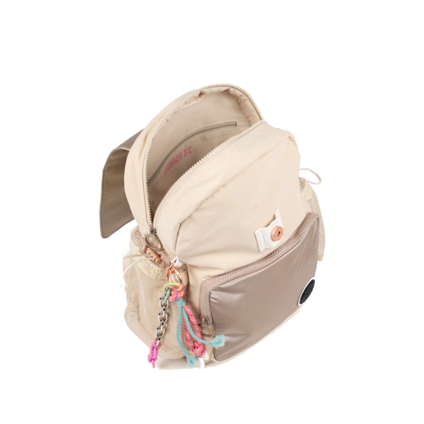 Munich 7113407 Deep Recycled Fw25 Backpack Cream