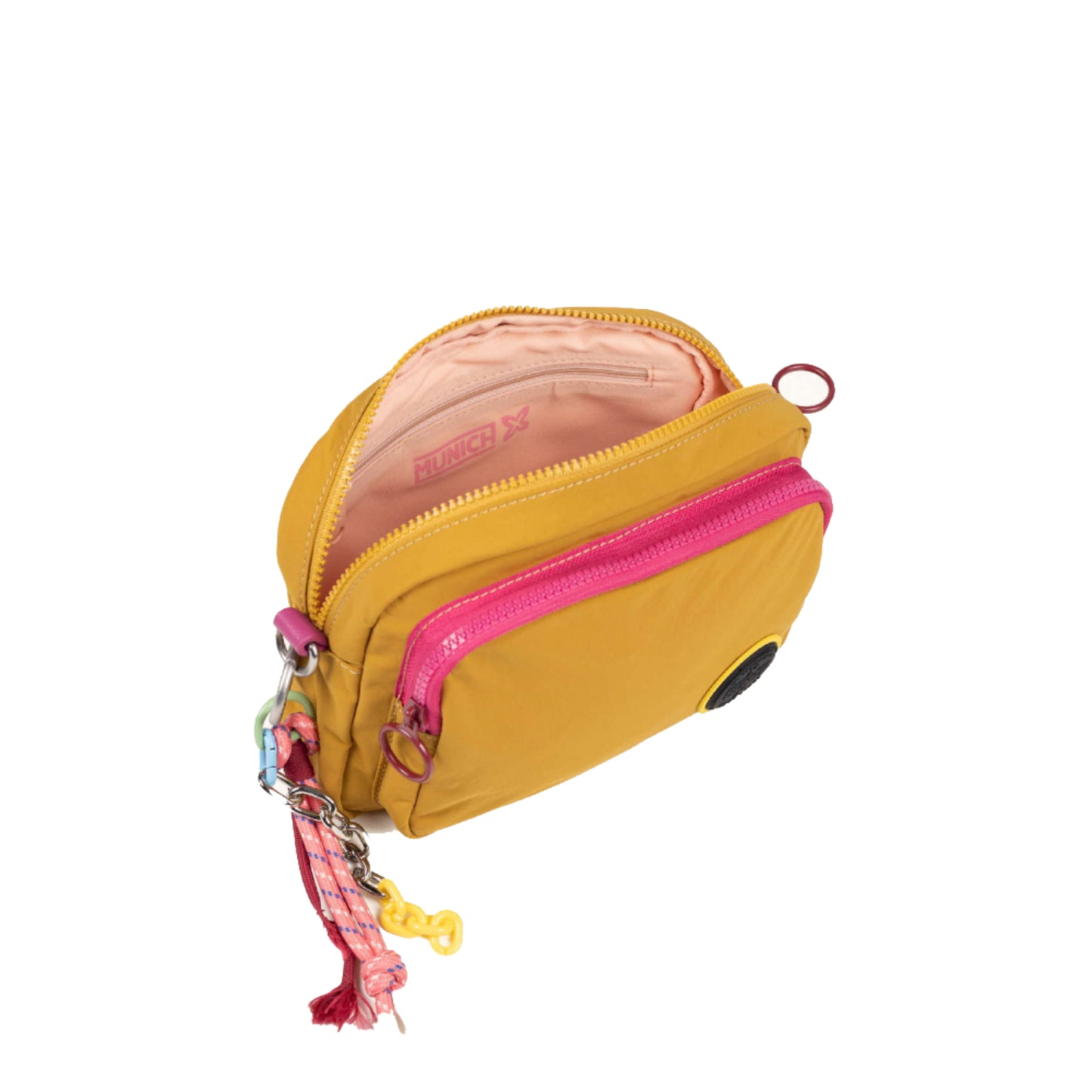 Munich 7113417 Deep Recycled Fw25 Crossbody Camera Honey