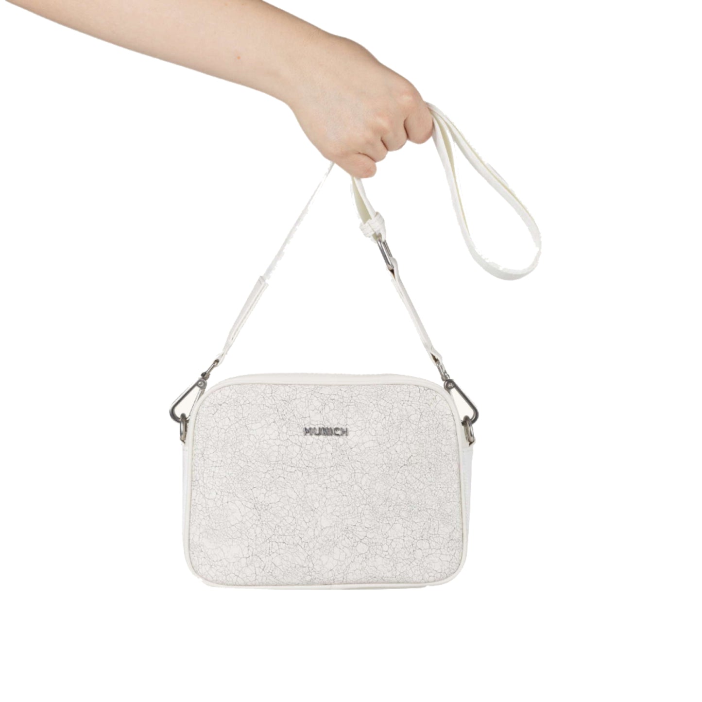 Munich 7113460 Block Fun Fw25 Crossbody Camera Blanco