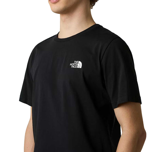 The North Face VERTICAL LOGO SS TEE black