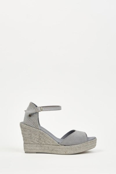 La Valeta Charlene Peep Toe Gris