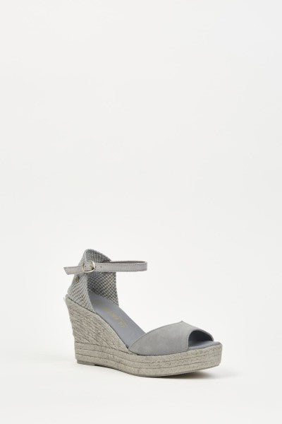 La Valeta Charlene Peep Toe Gris