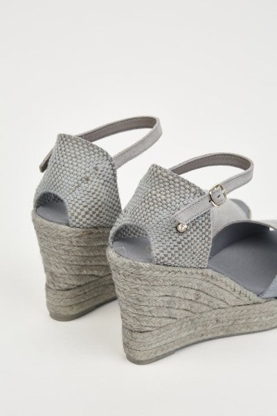 La Valeta Charlene Peep Toe Gris