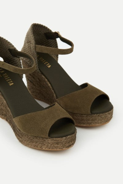 Valletta Charlene Peep Toe Oliva