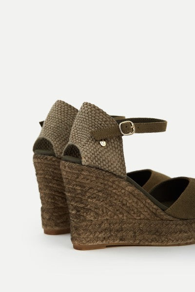 Valletta Charlene Peep Toe Oliva