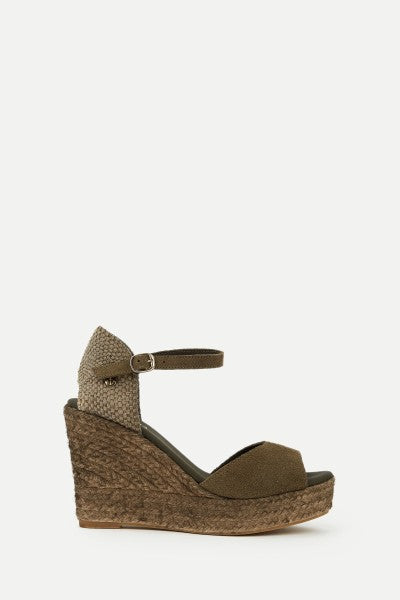 Valletta Charlene Peep Toe Oliva