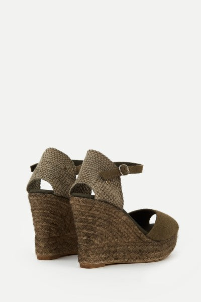 Valletta Charlene Peep Toe Oliva