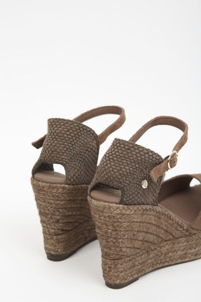 La Valeta Charlene Peep Toe Taupe