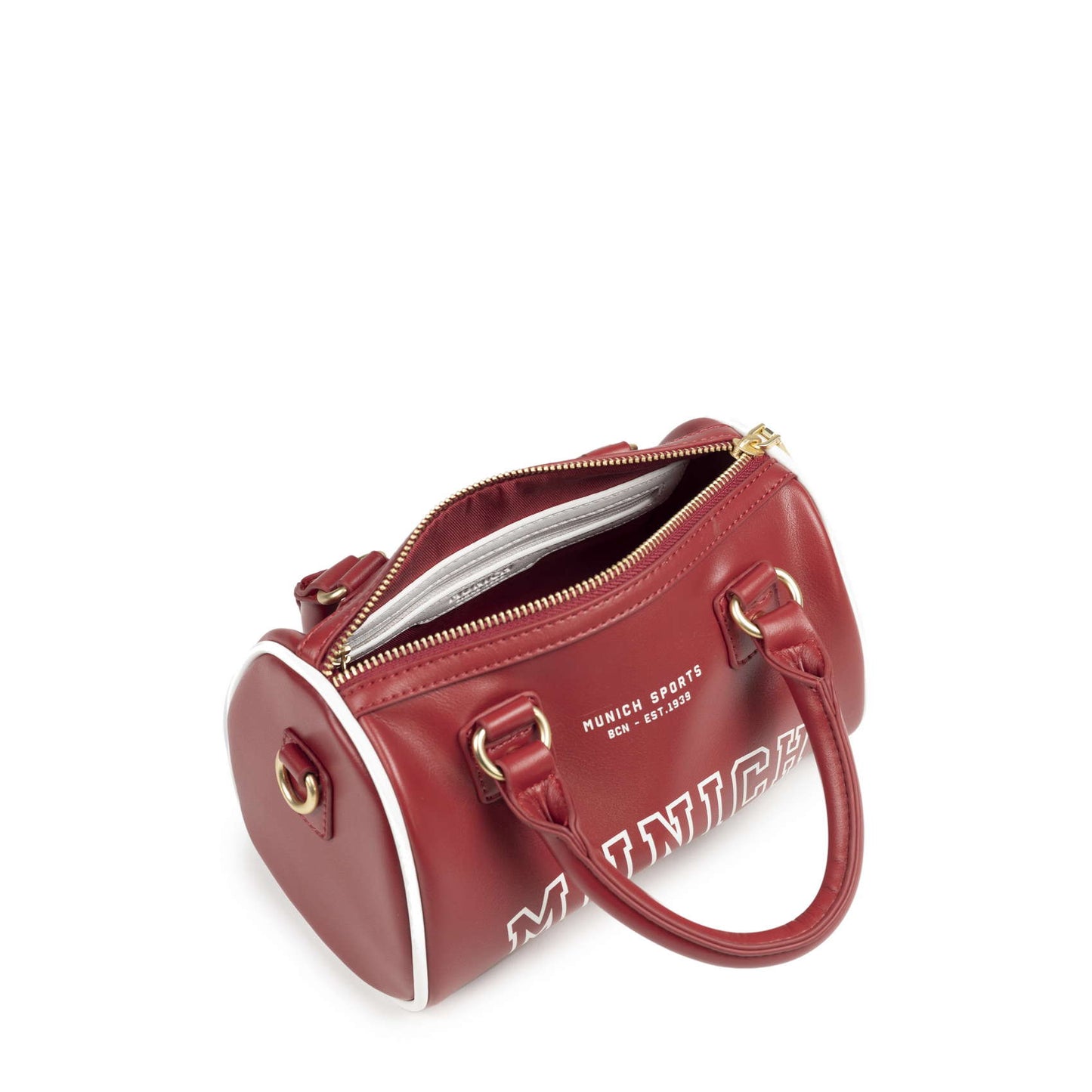 Munich 7113307 Court Crossbody Barrel Red