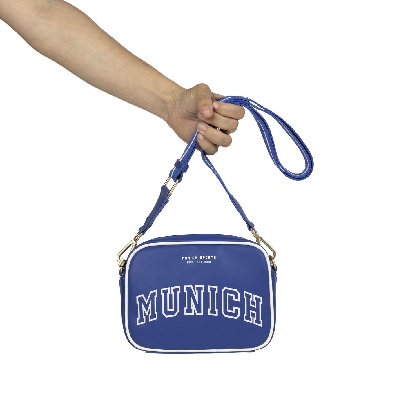 Munich 7113309 Court Crossbody Camera Blue