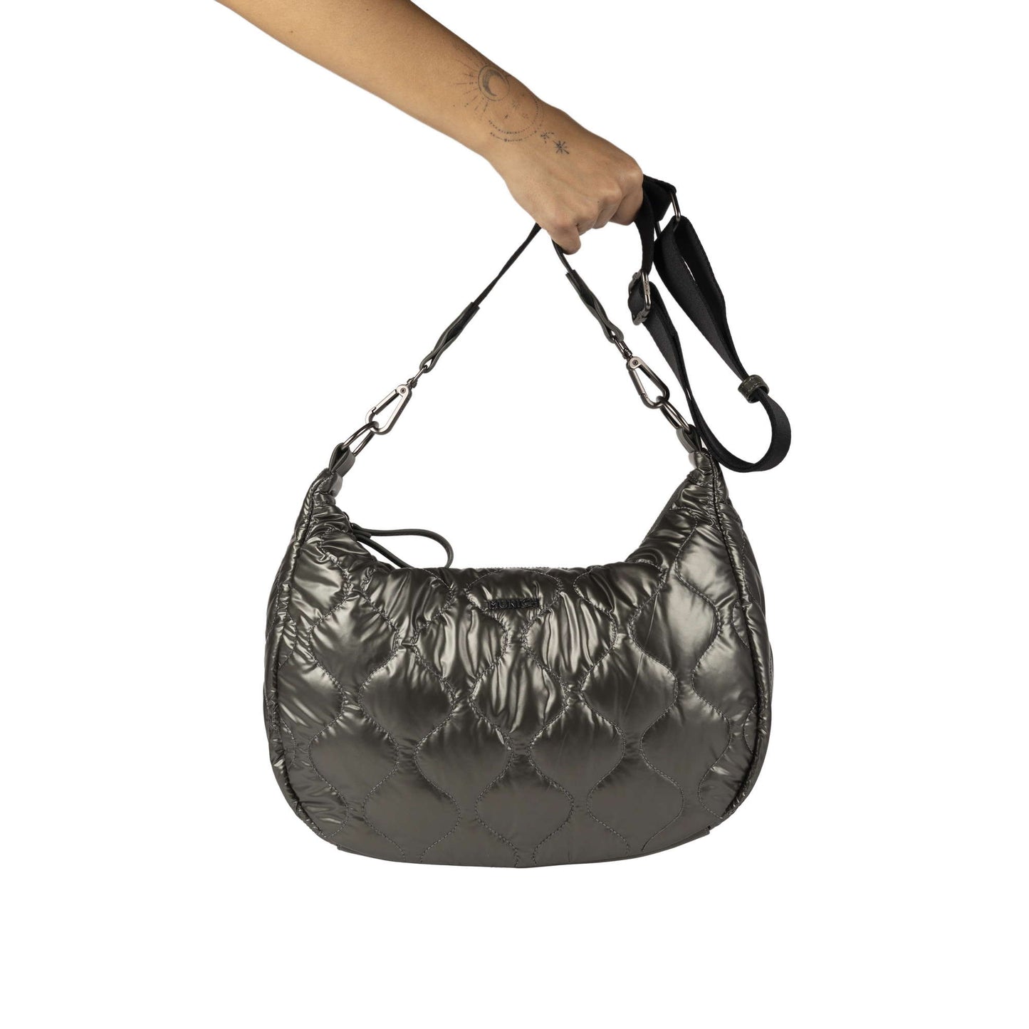 Munich 7113397 Cover Fw25 Crossbody Hobo Khaki