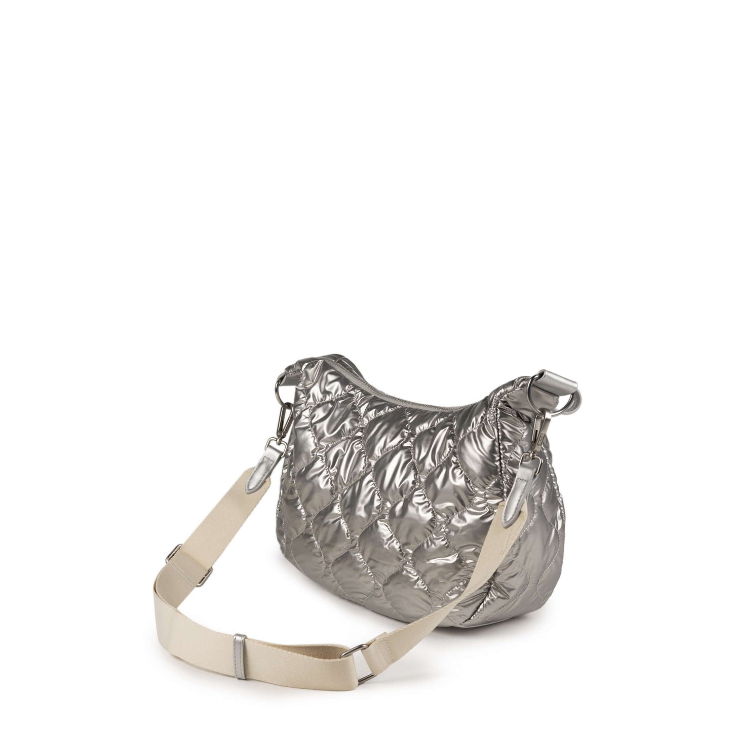 Munich 7113398 Cover Fw25 Crossbody Hobo Silver