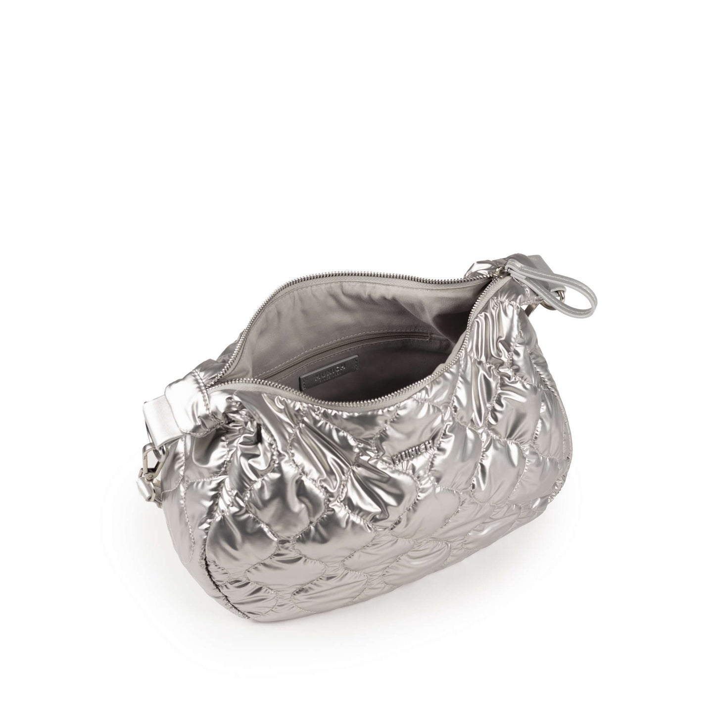 Munich 7113398 Cover Fw25 Crossbody Hobo Silver