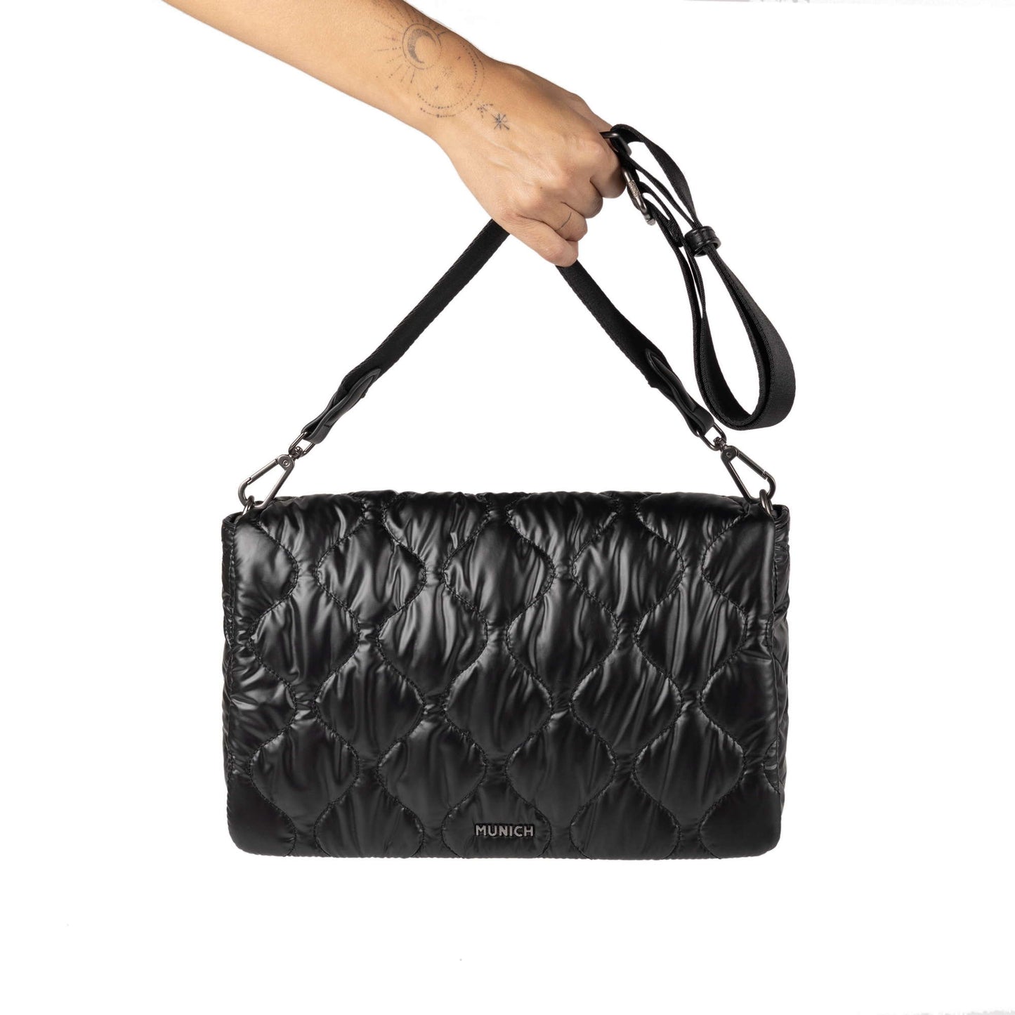 Munich 7113388 Cover Fw25 Crossbody Messenger Black