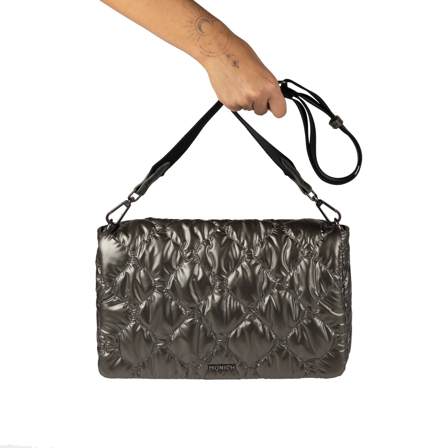 Munich 7113389 Cover Fw25 Crossbody Messenger Khaki