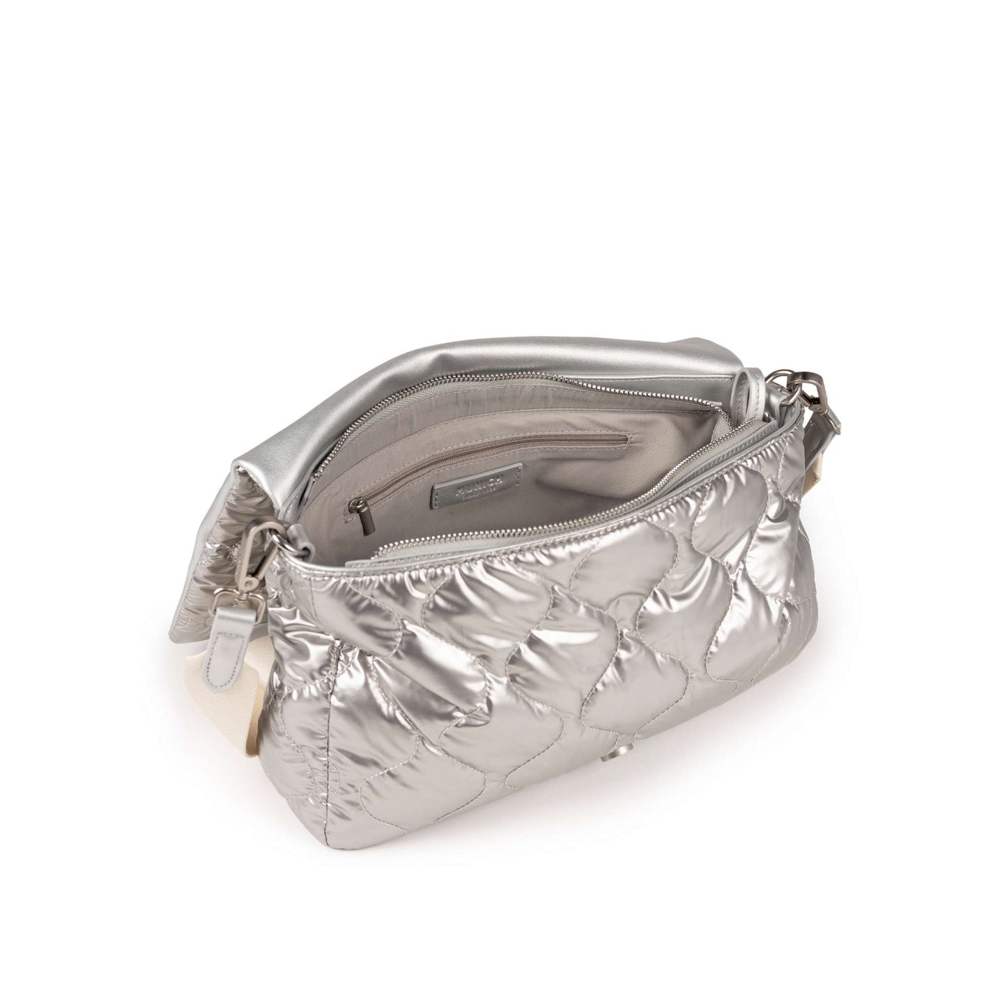 Munich 7113390 Cover Fw25 Crossbody Messenger Silver