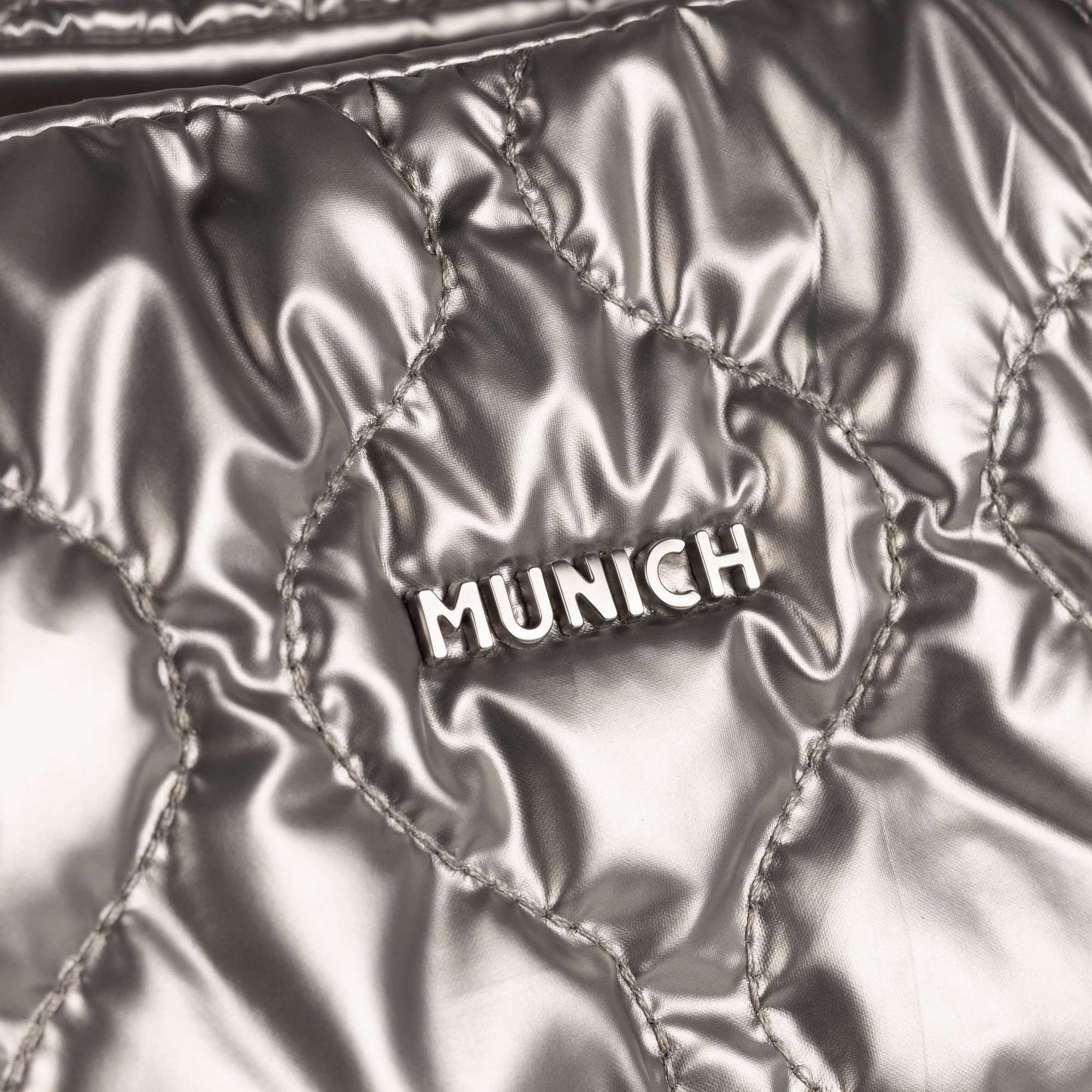 Munich 7113386 Cover Fw25 Shopper Silver