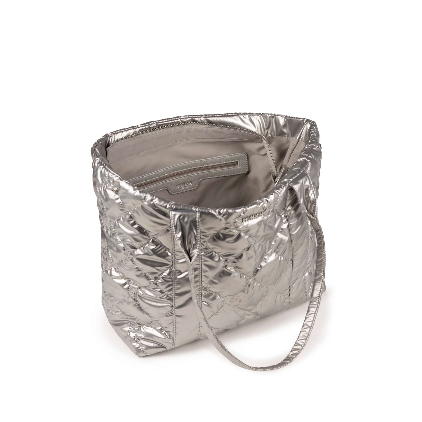 Munich 7113386 Cover Fw25 Shopper Silver