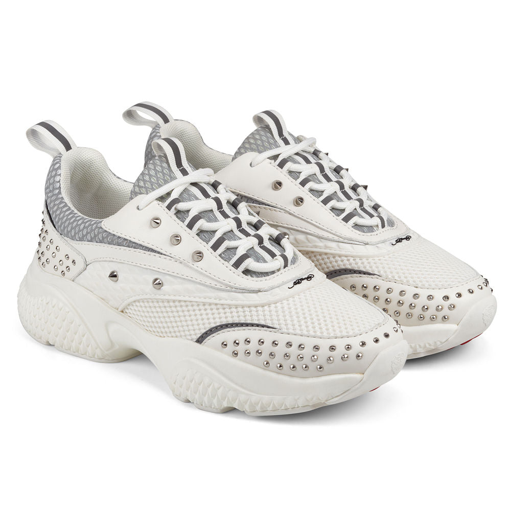 Ed Hardy Scale Runner-Stud White