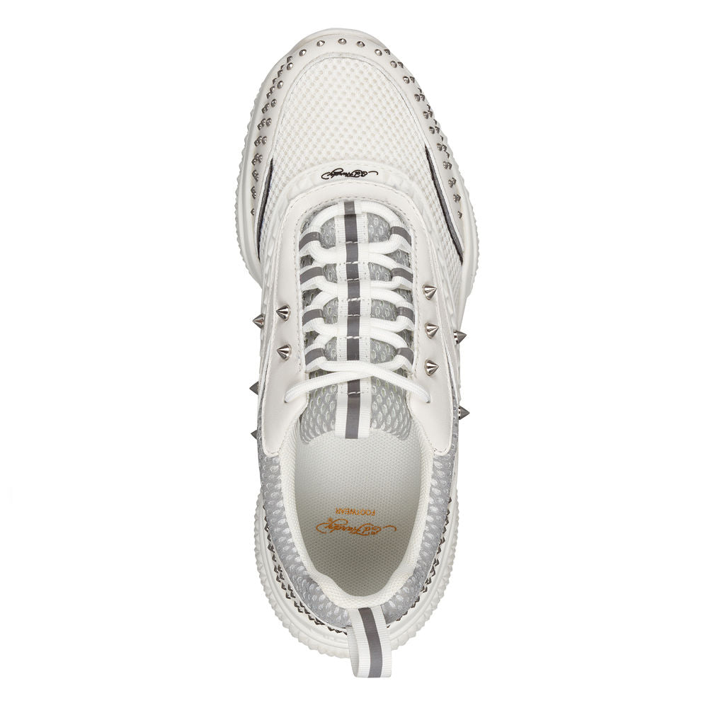 Ed Hardy Scale Runner-Stud White