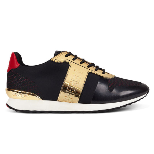 Ed Hardy Mono Runner-Metallic Black/Gold