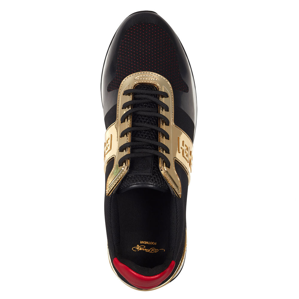 Ed Hardy Mono Runner-Metallic Black/Gold