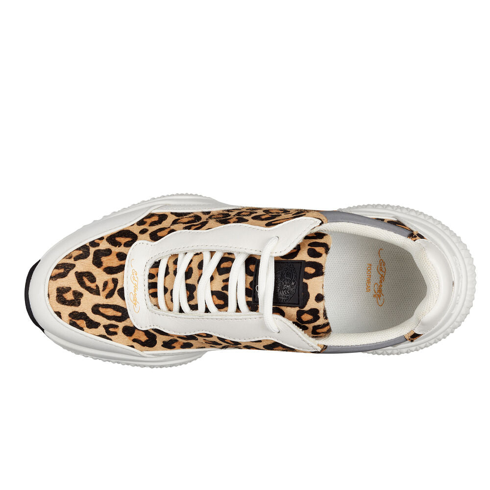 Ed Hardy Insert Runner-Wild White/Leopard