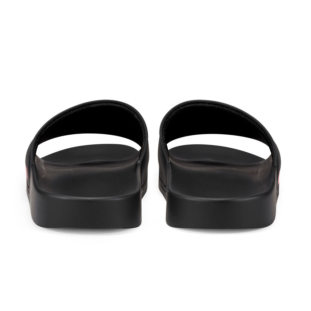 Ed Hardy Sexy Beast Sliders Black-Fluo Red