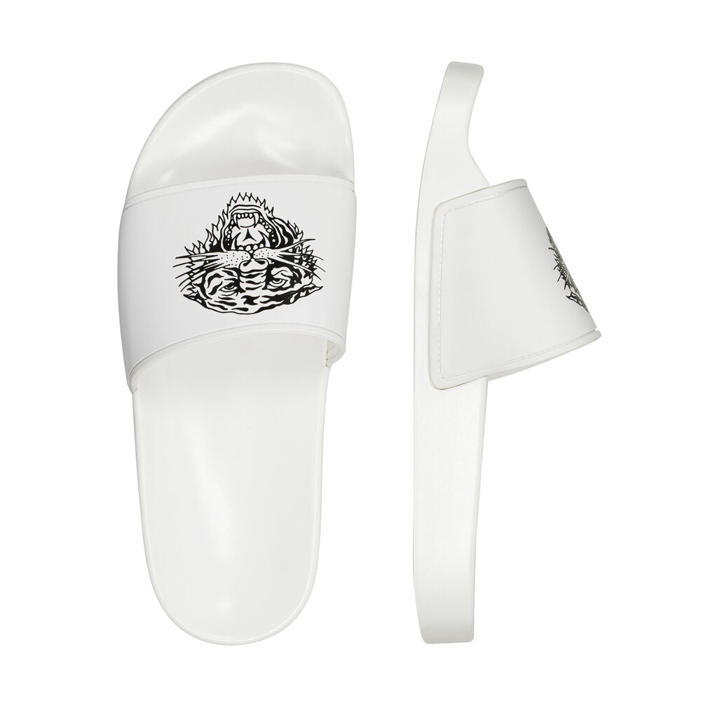 Ed Hardy Sexy Beast Sliders White-Black